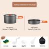 BinFu Outdoor Camping Cookware Set