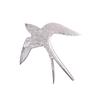 Elegant Swallow Bird Brooch Pin Cute Alloy Jewelry Lapel Pin Accessory For Women Men Casual Party Wedding Gift