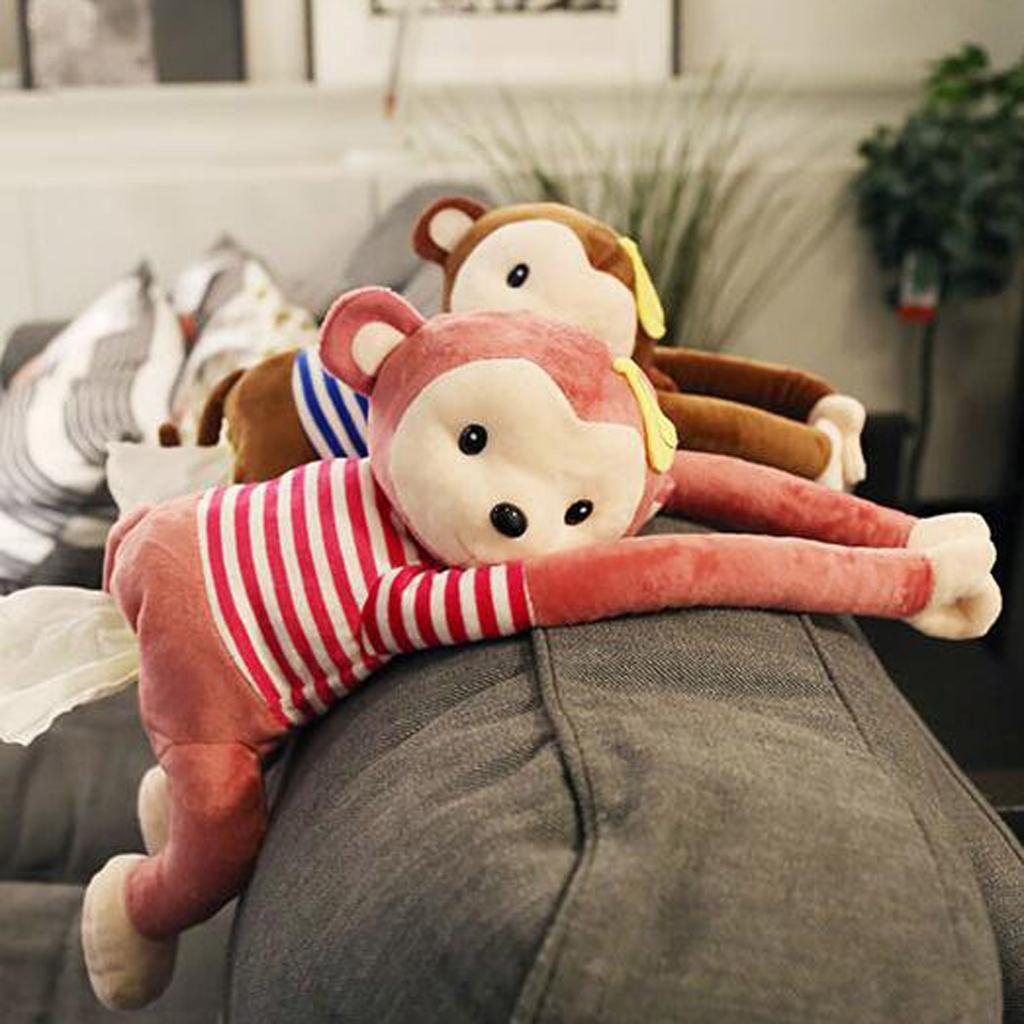 Tissue Box Monkey Cute Paper Napkin Case Wall Hanging Napkin Holders