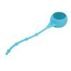 Silicone Golf Ball Holder Soft Protective Cover Portable Golf Ball Waist Keyring Backapack HolderLight Blue
