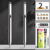 M&G Full Metal Push-Up Gel Pen 0.5 Mm Student Stationery & Office Supplies, Premium Ballpoint Pen