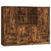 Buffet - Maison Exclusive - Smoked Oak Engineered Wood - Large Storage - Timeless Design