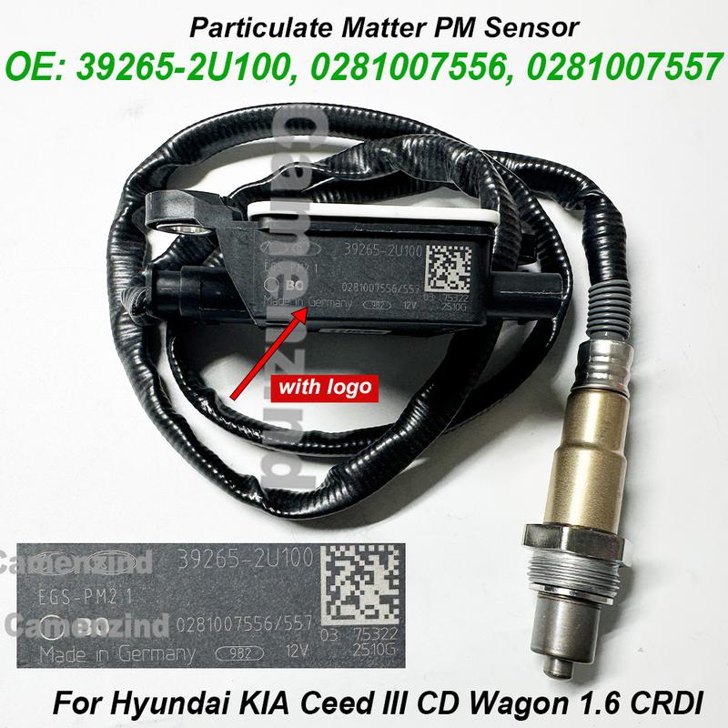 Particulate Matter Sensor PM Sensor 39265-2U100 For Hyundai KIA Ceed III CD Wagon 1.6 CRDI 392652U100 0281007556 0281007557