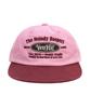 VENHIT Melody Hoopers Color Block Flat Brim Cap_Pink Burgundy