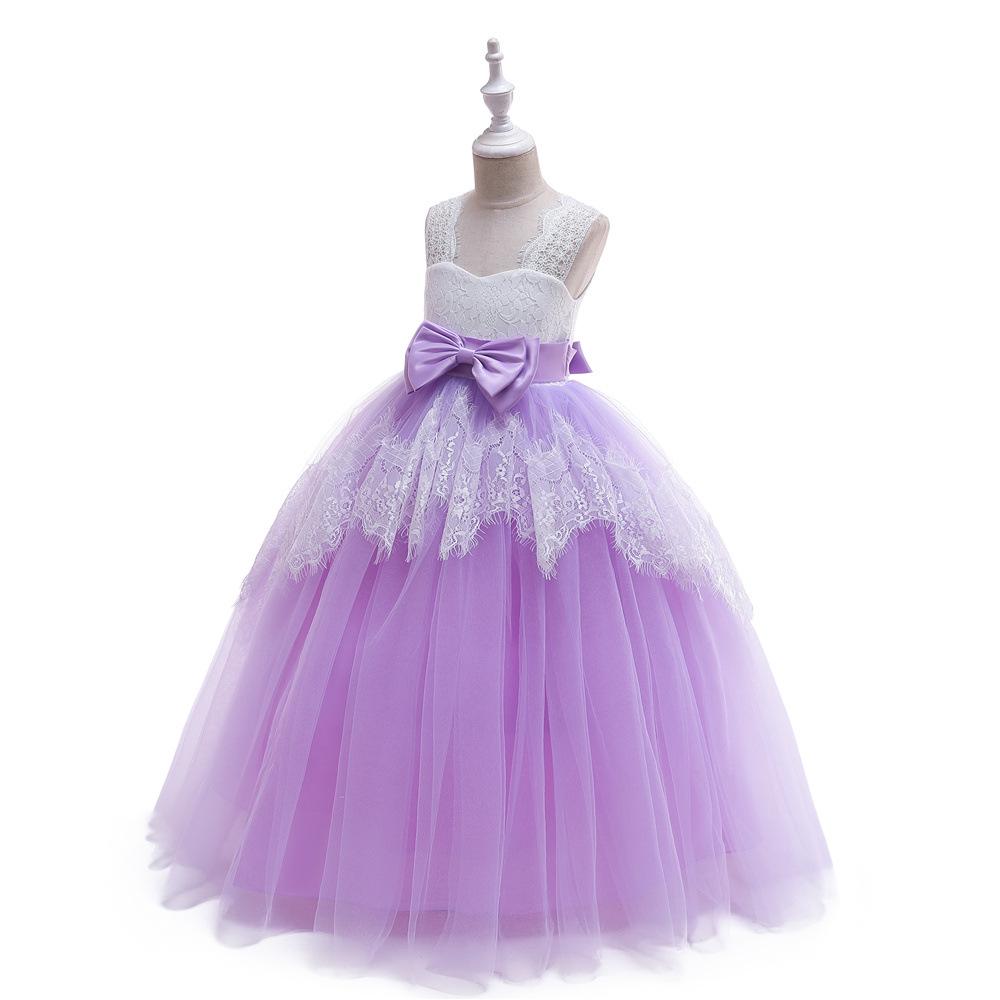 Hot Selling Girls' Formal Flower Girl Dresses - Puffy Tulle Skirts & Long Princess Wedding Gowns