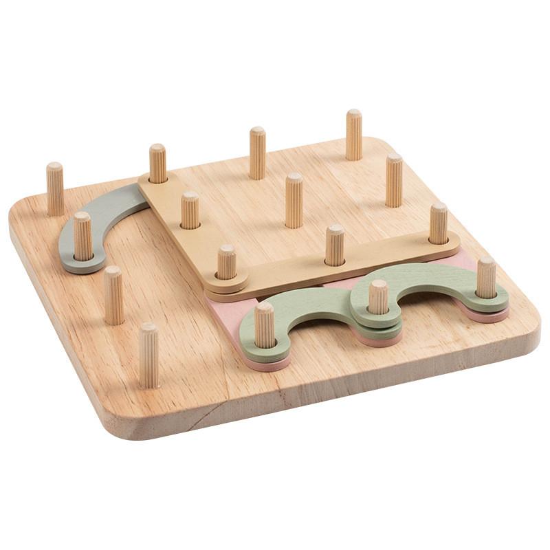 

Wooden Montessori Math Manipulative Toy For Preschool Learning And Cognitive Development