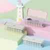 Transparent Chopstick Organizer with Drain Tray Plastic Dinnerware Holder Multifunction Chopstick Box For Utensils Drawer Spoons
