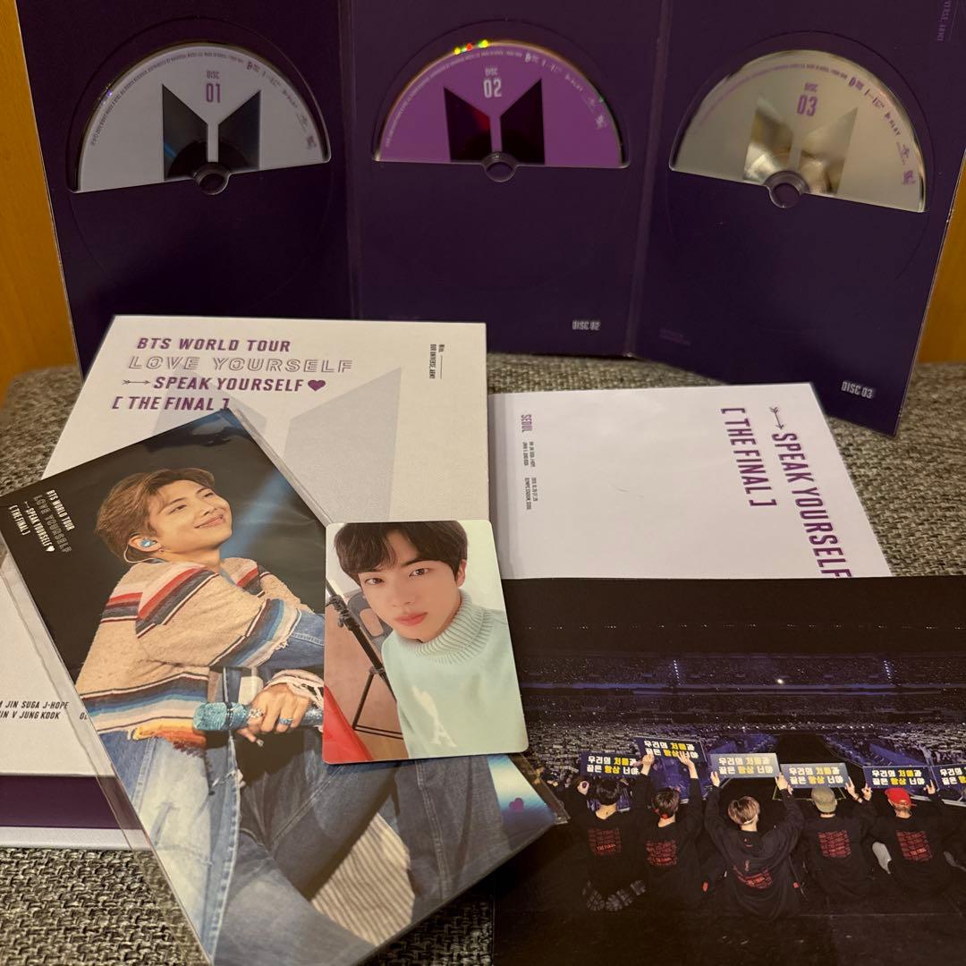 

[USED] BTS LOVEYOURSELF SPEAK YOURSELF DVD Jin