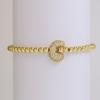 Trendy Hot Sale Hip Hop 18k Gold Plated 26 English Zircon Letters Bracelet Fashion Copper Beading Bracelet Women's Gift Jewelry