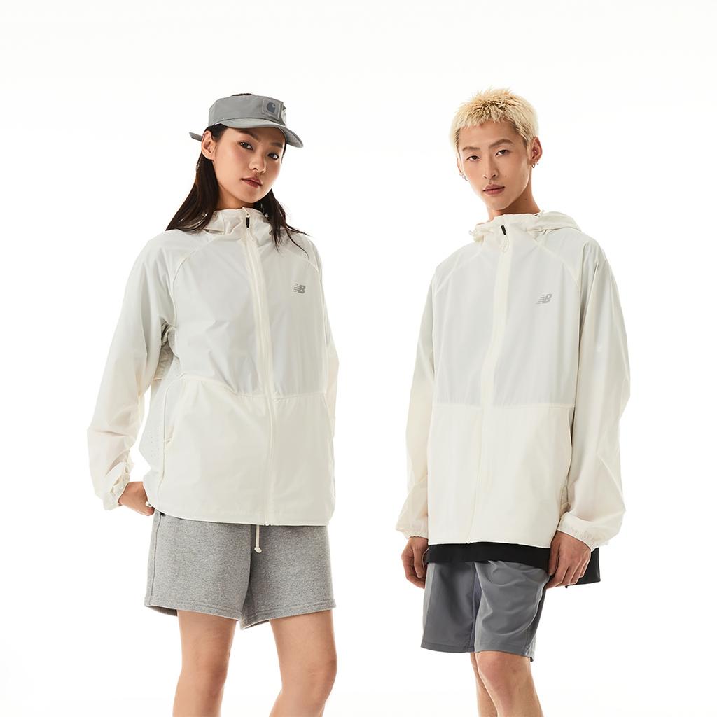 New Balance Runners ArenAsia Sizing 't Normal Hooded Jacket 'White' Unisex NAE24101-WT
