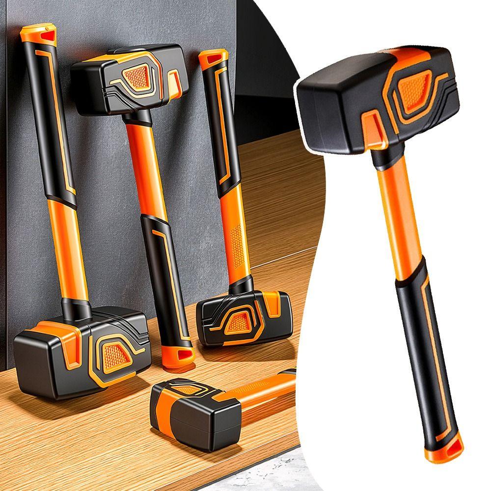 Leather Surface Tile Hammer Multifunctional Square Hammer For Tile Installation
