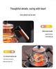 2025 Model Automatic Bottom-Fill Glass Kettle with Infrared Heating and Chlorine Removal