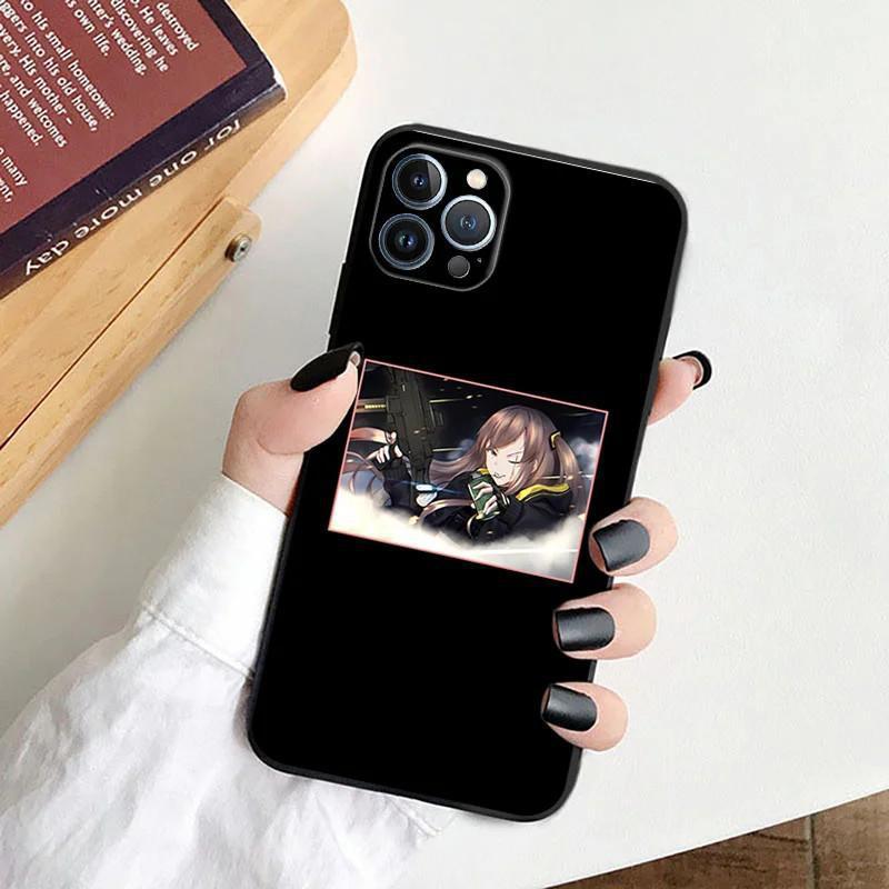 Apple IPhone16Pro Mobile Phone Case, Luxury Girl Frontline Animation Mobile Phone Case, Painted and Anti-drop Huawei