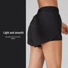Women's Customized High-Waisted Drawstring Athletic Shorts - Slimming, Anti-Exposure Yoga & Running Fitness Pants