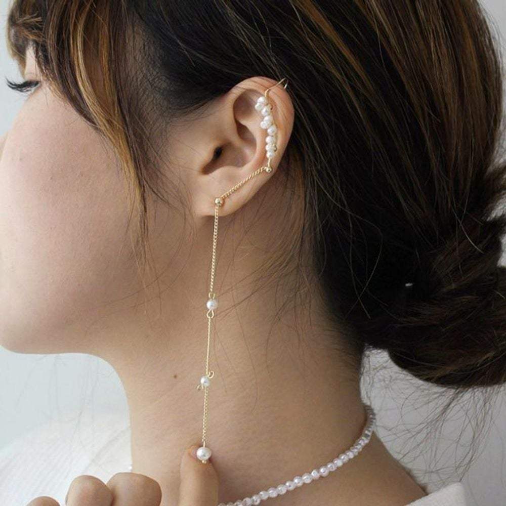 Pearl Earrings Styling Piercing Women's Fashion Accessories