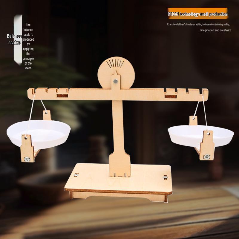 

DIY Science Balance Scale Kit for Kids - STEM Experiment and Handmade Fun