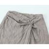 Za Summer New Arrival Women's Clothing Fashion Style Linen Asymmetric Slit Loose Casual Skirt 5221100