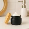 Glass Jar Container BLACK MATT 15g for Cream Balm Cosmetics Samples Gel