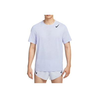 Comfortable Versatile Fashionable Solid Color T-Shirt Men Tops Blue HJ3378-057