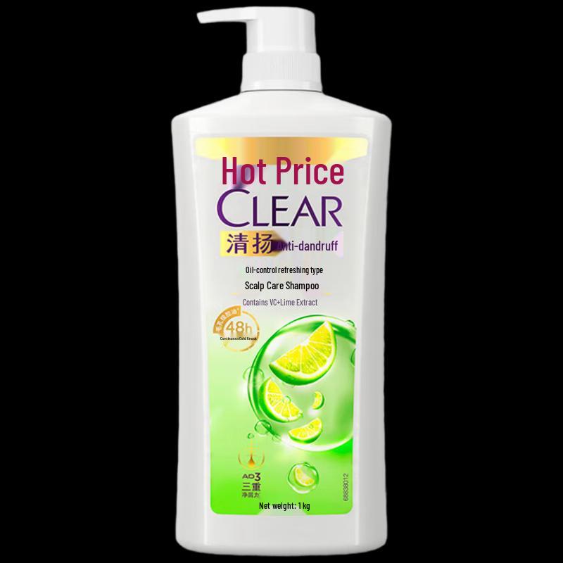 

Clear Anti-Dandruff Oil Control Refreshing Scalp Care Shampoo