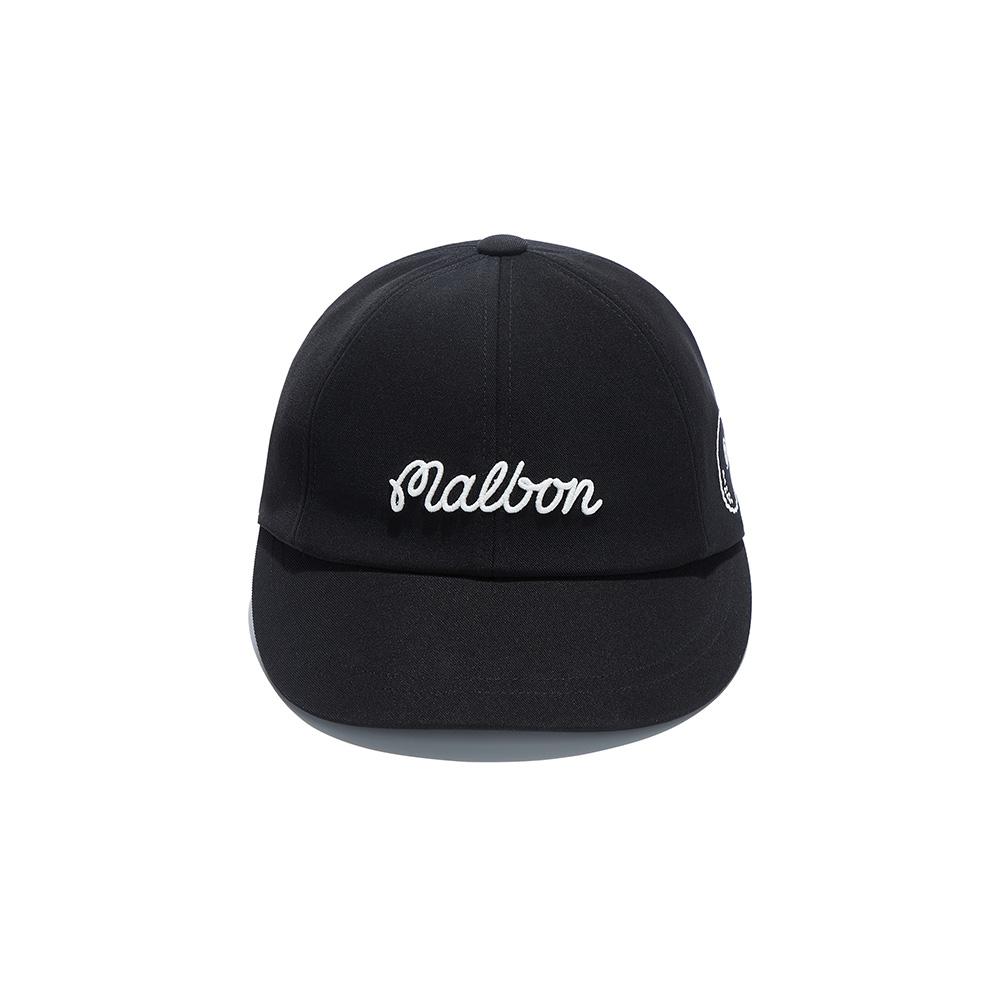 MALBON GOLF New Shape Wide Ball Cap Black (Woman)