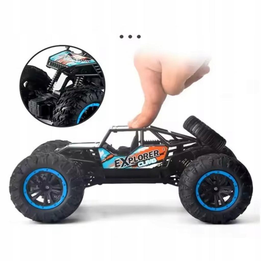 Samochód Na Pilot Rc Off Road 2,4Ghz Terenowy Duży 4X4 Dla Dzieci Prezent