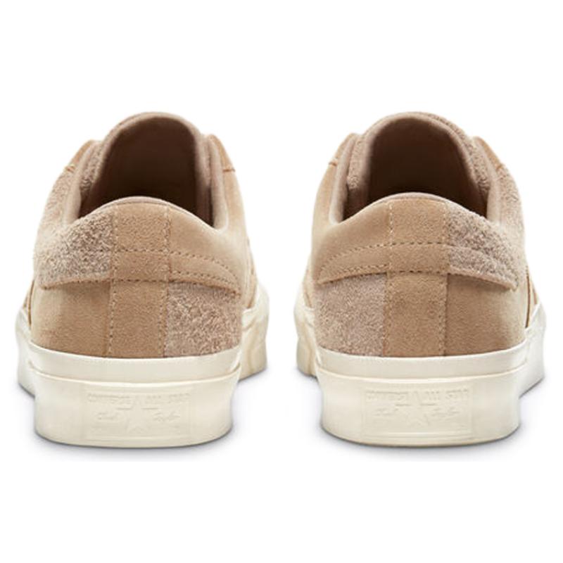 Converse One Star Earth Tone Suede Academy Low-top Board Shoes Unisex Style Khaki