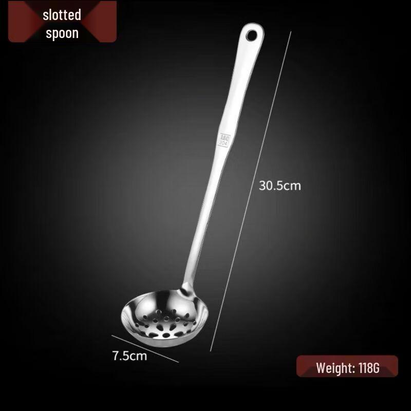 304 Stainless Steel Long Handle Multipurpose Ladle/Skimmer