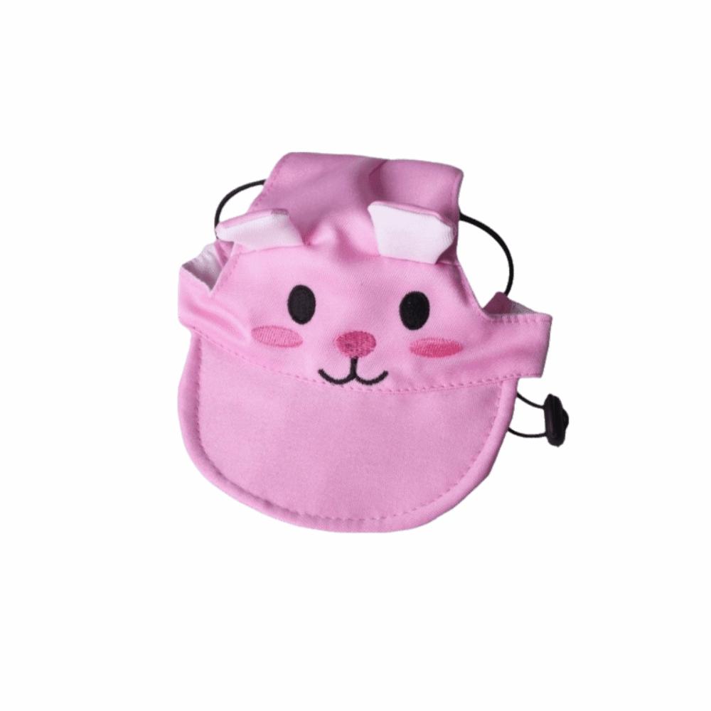 

Adjustable Pet Sun Hat Animal Pattern Cat Sunshade Cap Pet Baseball Cap Outdoor Hiking L розовый