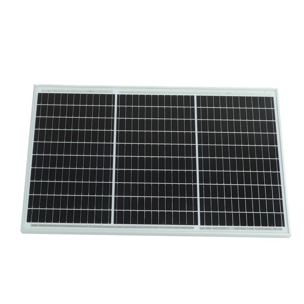 Monocrystalline Solar Panel 40W 18V High Conversion Efficiency Waterproof Universal for Car Boat Tra