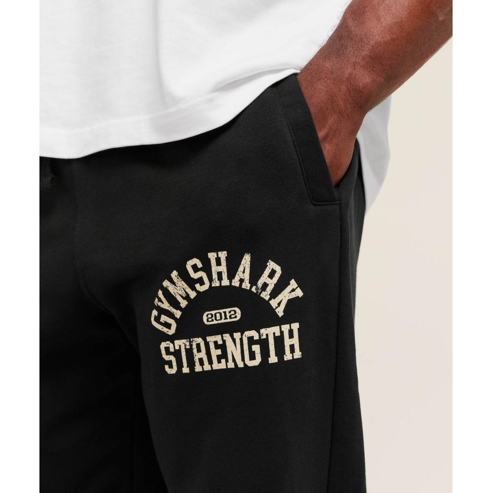 Gymshark 2012 Strength Joggers Black A3c8r Bb2j