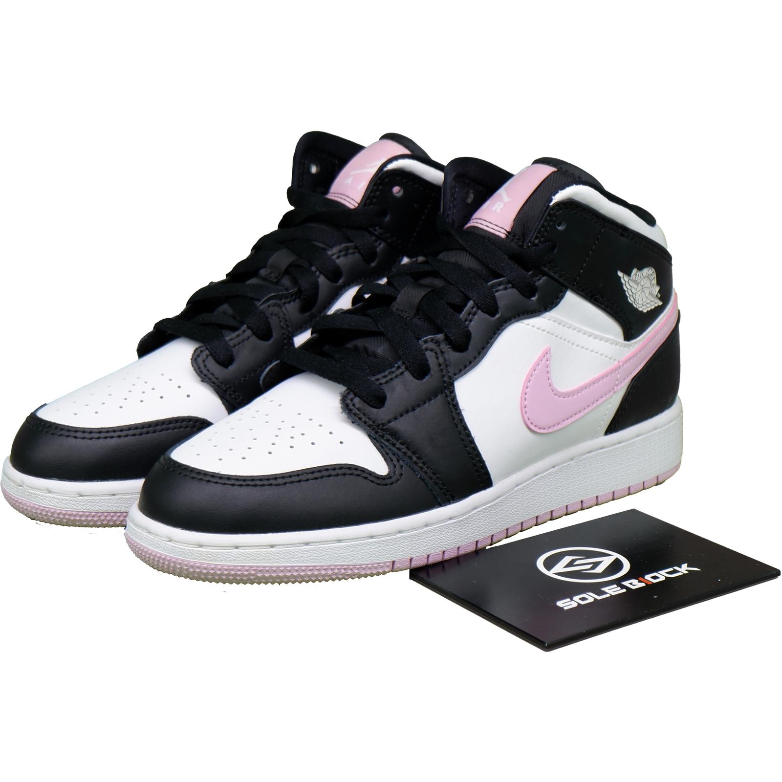 

Nike 1 Mid GS White Light Arctic Pink 555112-103 36