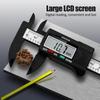 100mm 6 Inch Electronic Digital Caliper Carbon Fiber Vernier Caliper Gauge Micrometer Ruler Woodwork Thickness Measuring Tool
