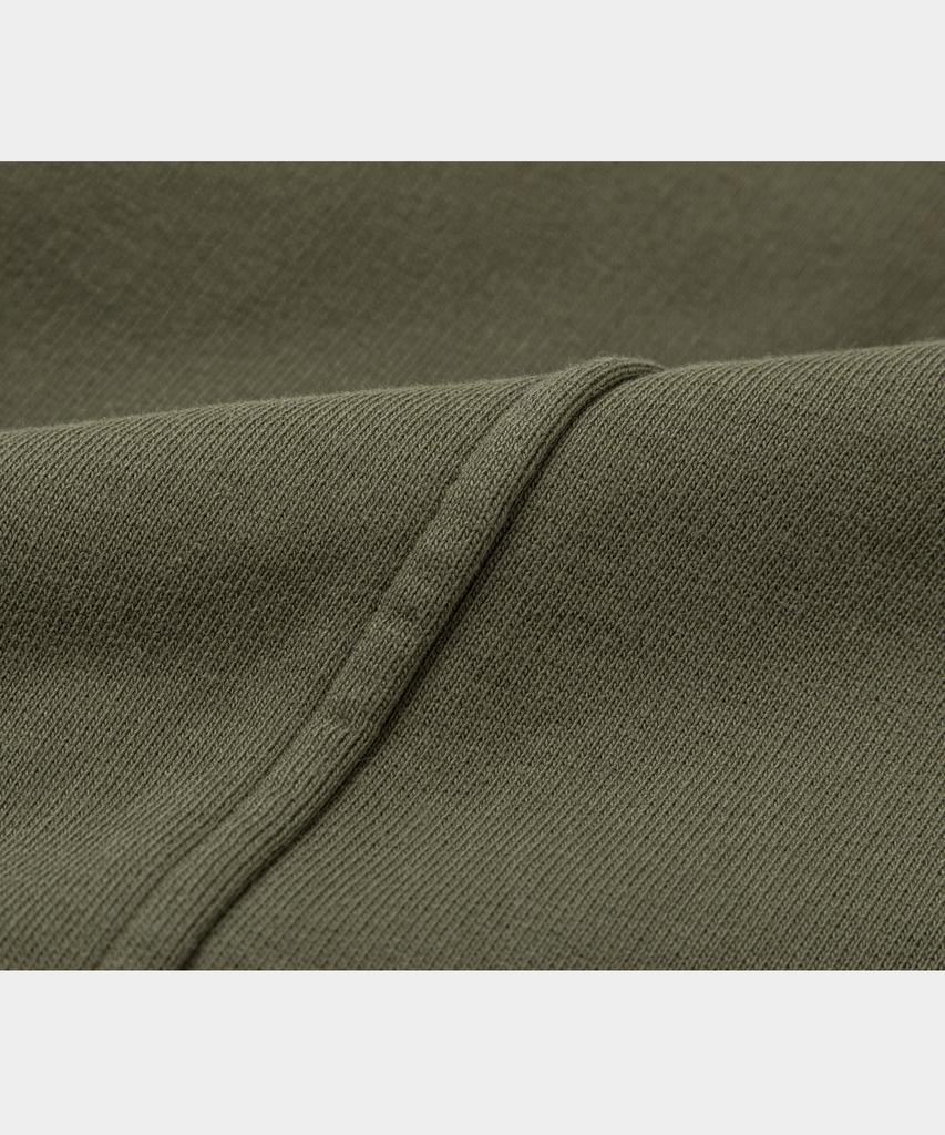 Lettercomo Heavy Cotton Utility Bio Track Jacket Olive