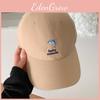 Cute Embroidered Dolphin Baseball Cap For Women Sun Protection And Breathability