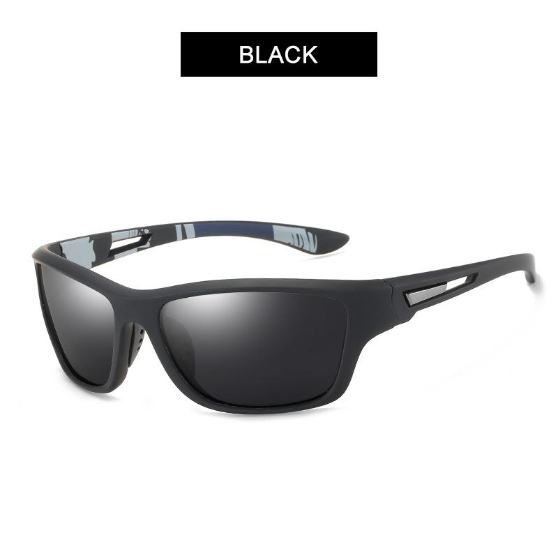 

Fishing Polarized Sunglasses Men Women Fashion Outdoor Sports Sun Glasses Vintage Windproof Goggle Hiking Driving UV400 Shades чёрный