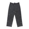 Aimnaseohyumeonbiing Logo Allover Work Pants - Charcoal