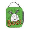 Snoopys Woodstock Doghouse Insulated Lunch Bags Portable Reusable Thermal Bag Lunch Box Tote Beach Outdoor Food Bag
