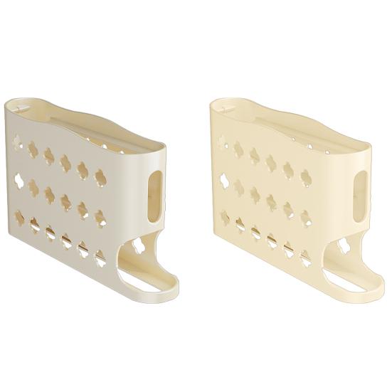 Suport pentru ouă pentru frigider Dispenser automat pentru ouă cu rostogolire Economisire de spațiu Organizator de ouă pe 4 niveluri Suține 30 de ouă pentru frigider Blat de bucătărie