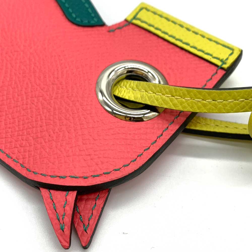 Used HERMES Camillekey ring leather Women