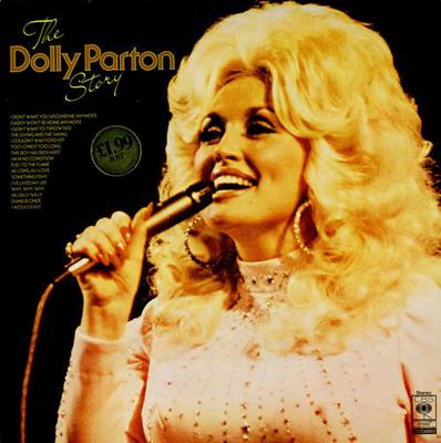 LP Schallplatte DOLLY PARTON - The Dolly Parton Story CBS31582 CBS, Embassy 1977 UK Folk Gebraucht