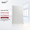 Ansaire Wall-Mounted Aluminum Key Box with 120 Tags
