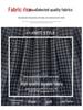 Women's 2025 Winter High-Waisted Gray Flannel Plaid Pants: Japanese Style, Petite Woolen, Straight Wide-Leg.
