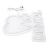 LED Neon Sign Brightness Adjustable Acrylic Panel LED Sign Decor for Theme Party USB Plug in