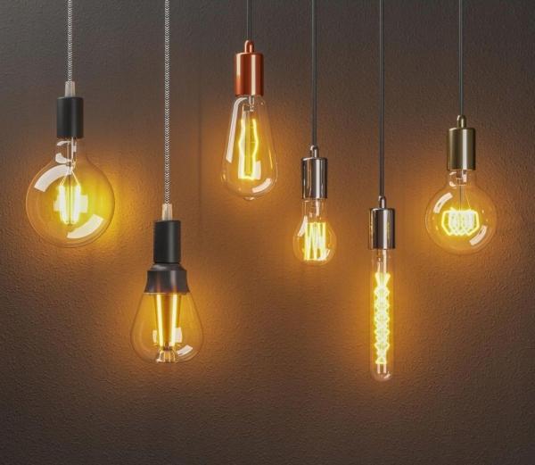 Decorative filament LED bulb ST64 75W E27 warm