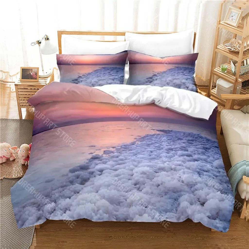 Beautiful  Scenery Bedding Set Duvet Cover Set Bedding Digital Printing Bed Linen Queen Size Bedding Set Fashion Design