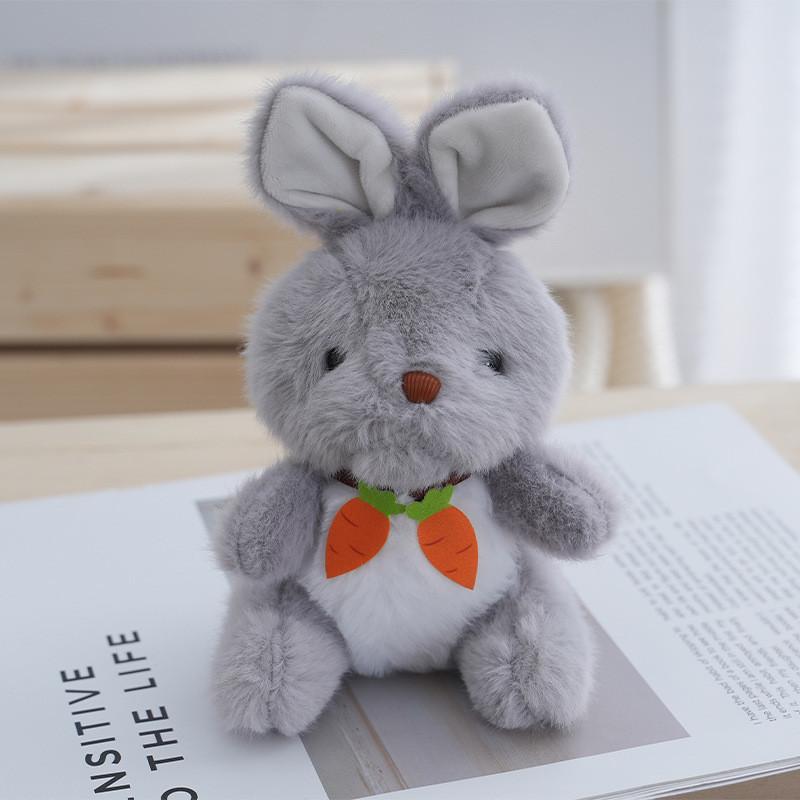 Soft And Cuddly Plush Rabbit Doll For Kids Adorable Stuffed Animal Toy Gift