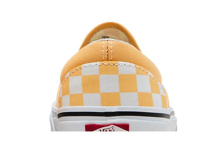 Men's Sneakers Vans Classic Slip-On 'Checkerboard - Flax'