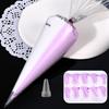 Two Color Whipped Cream Glue Diy Phone Case Materials 100G Cream Clay Glue