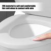 Soft Close Quick Release Toilet Seat Elongated,Oval Toilet Seat with Quiet Close,Soft Vinyl Cove With Comfort Foam Cushioning,V Shape Toilet Seats